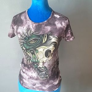 Ay guey! Dead Aztec top small